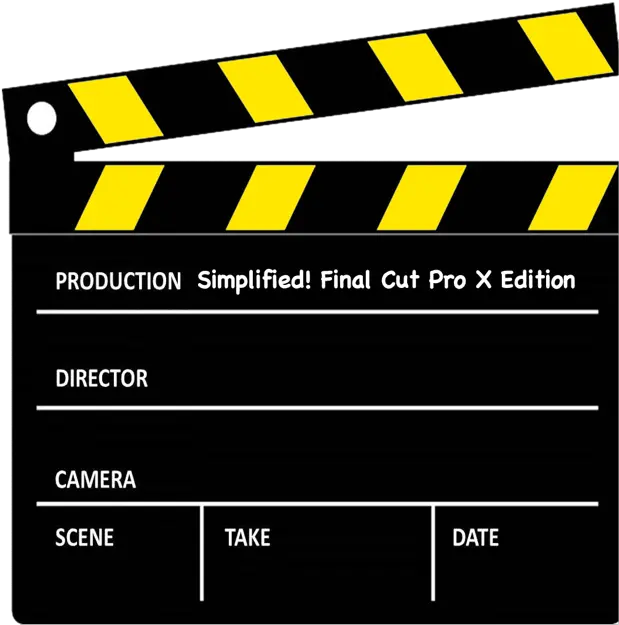  U200esimplified Final Cut Pro X Edition Clapper Board Png Censor Blur Transparent