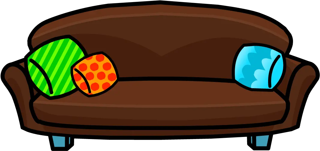  Couch Club Penguin Wiki Fandom Png Sofa Icon