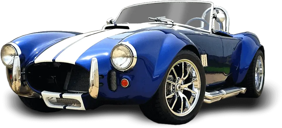  Ultimate Classic Cars Blue Gt 427 Roadster Camiones Ford Blue Classic Car Png Cobra Png