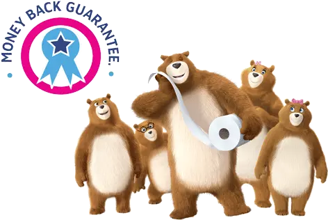  The Forever Roll Moneyback Guarantee Charmin Charmin Bears Png Money Back Guarantee Png