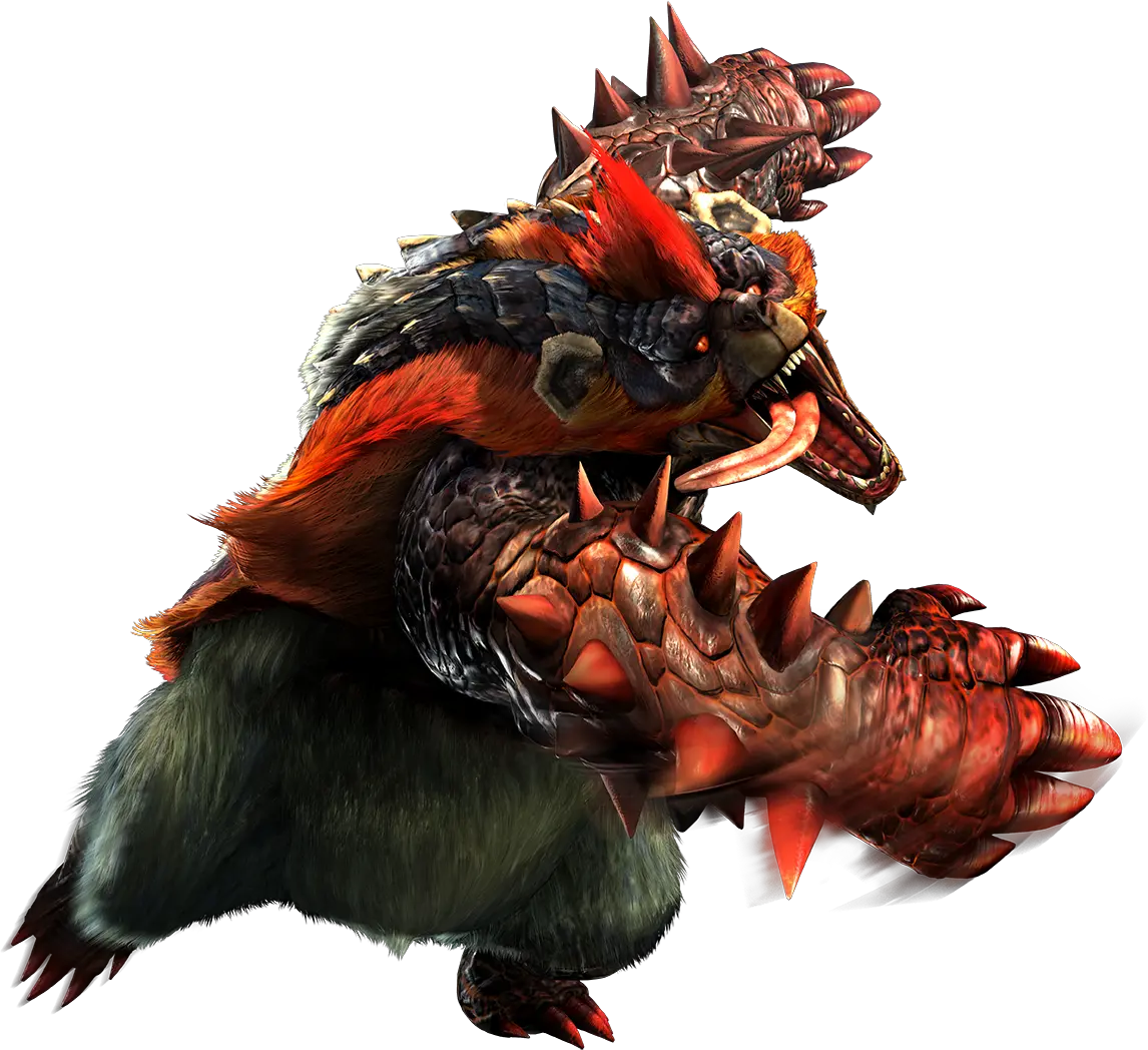  Will It Cat Monster Hunter Genu Prowler Mode The Redhelm Arzuros Png Savage Deviljho Icon