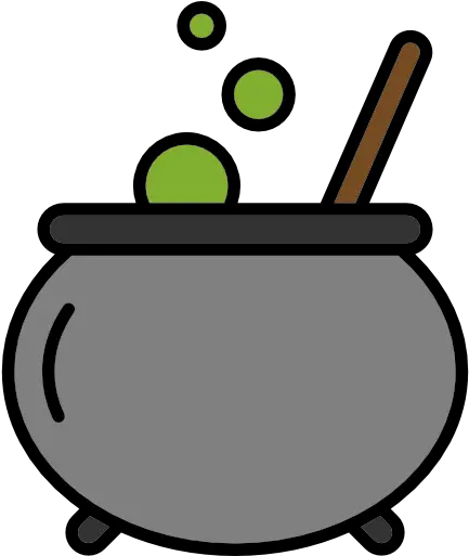  Food Cook Halloween Pot Cauldron Icon Transparent Cartoon Cauldron Png Cauldron Icon