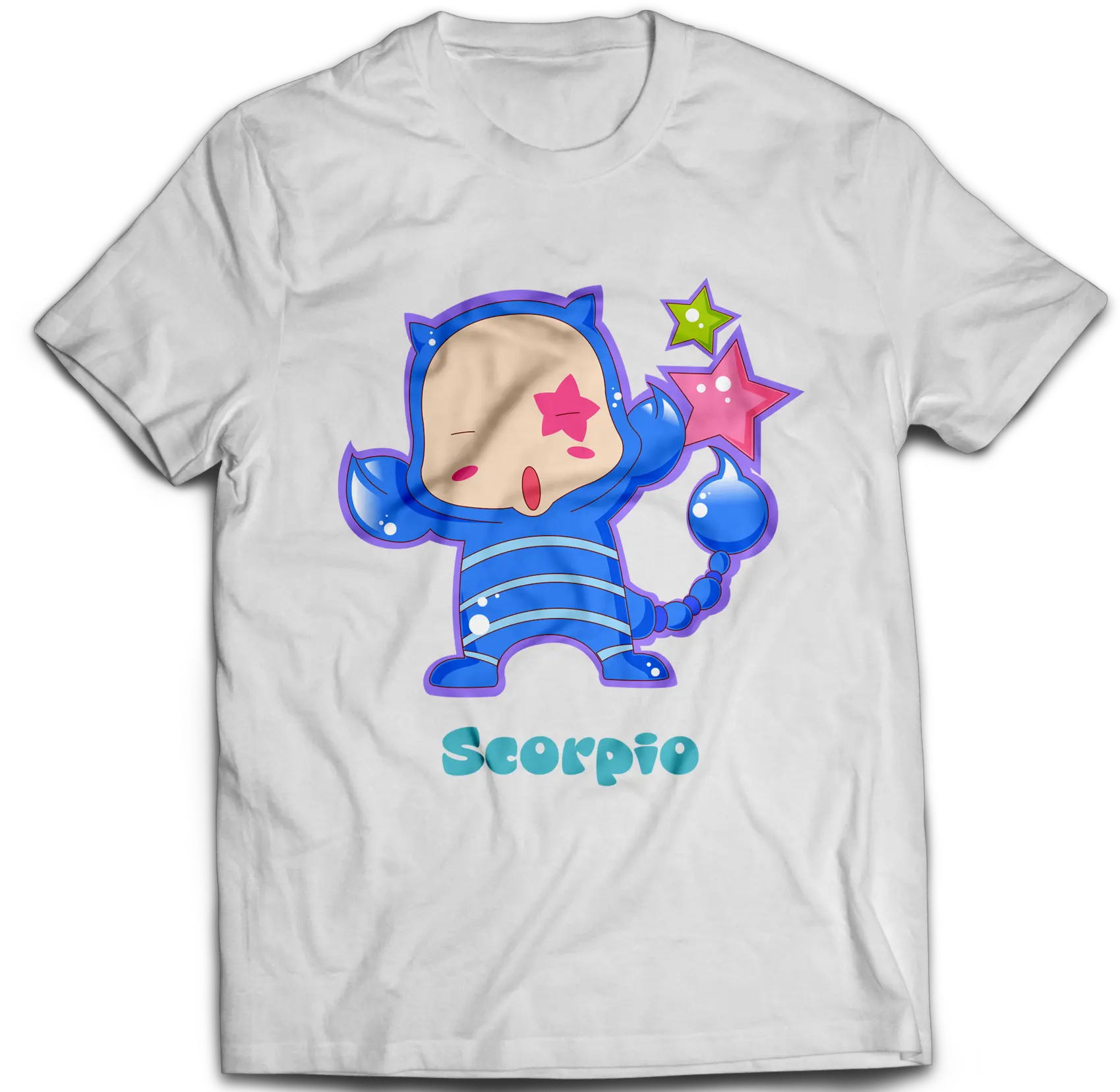  Horoscope Cute Character T Shirt Png Scorpio Png