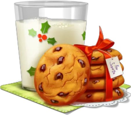  Easy Christmas Cookie Decorating Tips Christmas Milk And Cookies Transparent Png Christmas Cookies Png