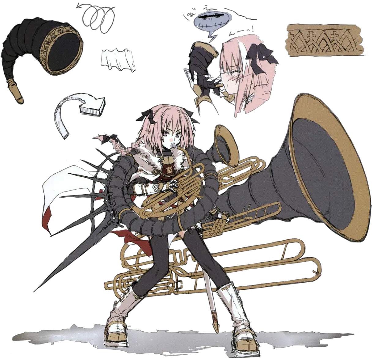  More Thoughts Astolfo La Black Luna Png Astolfo Transparent