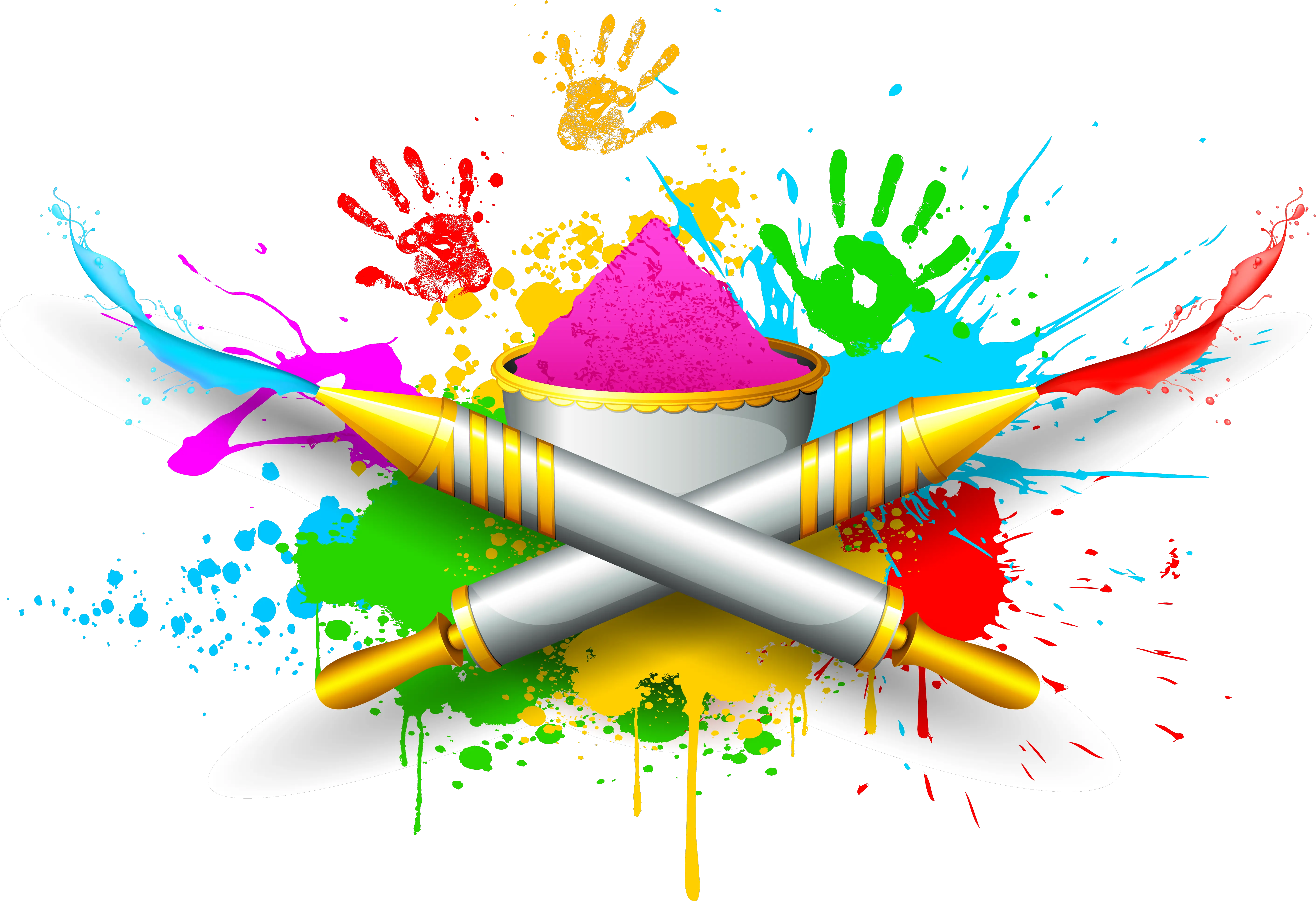  Pen Vector Holi Royalty Transparent Holi Clipart Png Pen Vector Png