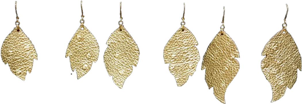  Download Transparent Gold Leaves Png Earrings Png Earrings Earring Png