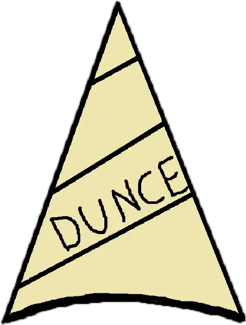  Dunce Cap Png 1 Image Dunce Cap No Background Dunce Cap Png