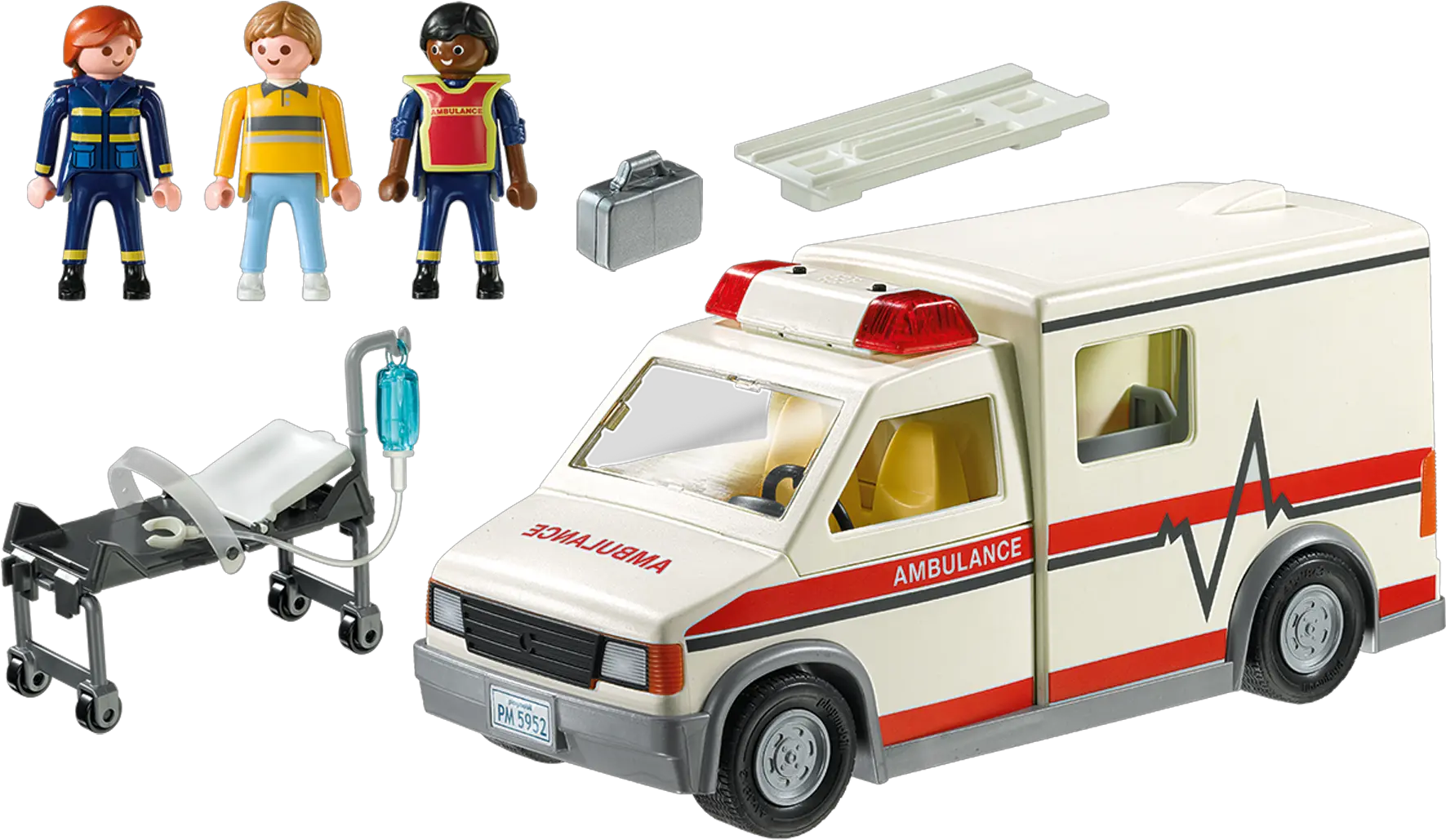  Rescue Ambulance 5681 Playmobil Usa Playmobil 5681 Png Ambulance Transparent