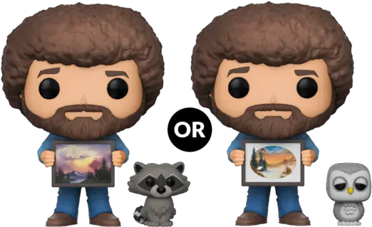  Bob Ross Funko Pop Png Image Chase Limited Edition Funko Pop Bob Ross Png