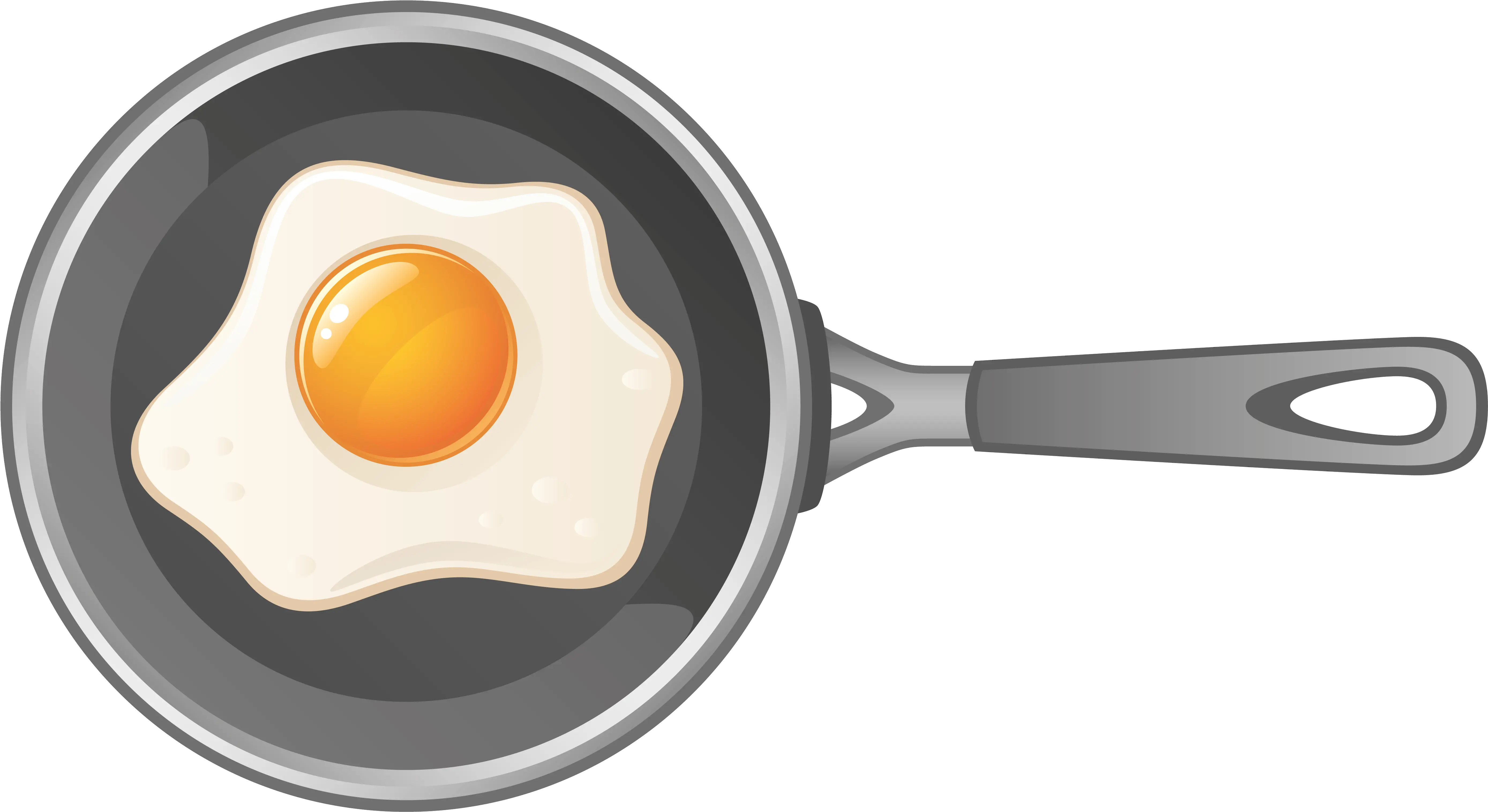  Fried Egg Png Clip Art Eggs In Pan Pan Png