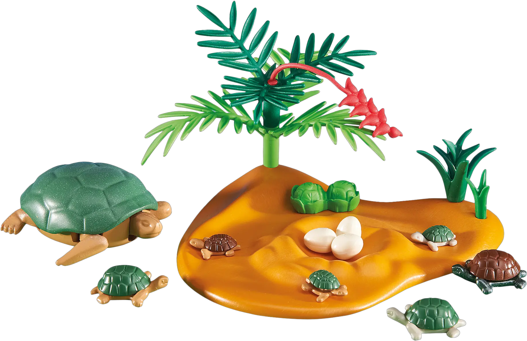  Turtle With Babies 6420 Playmobil Usa Playmobil Turtle With Babies Png Turtle Transparent Background