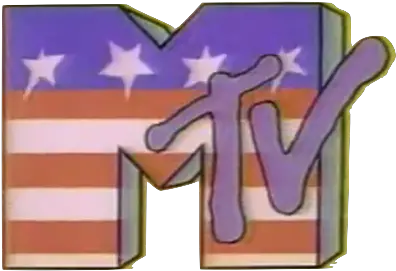  Music Myposts Mtv Transparent American Mtv Logo Transparent 80s Png American Flag Logo