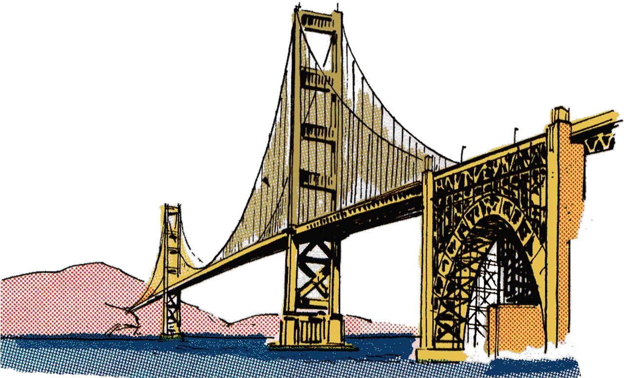  Bridge Vintage Clip Art Free Image On Pixabay Clipart Pont Png Bridge Transparent