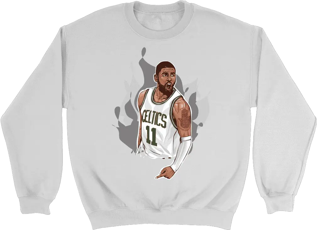  2k Cover Kyrie Sweatshirt Japanese Crewneck Sweatshirt Png Kyrie Png