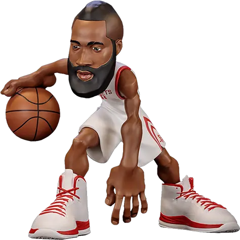  James Harden Small Stars Figure Basketball Moves Png James Harden Png