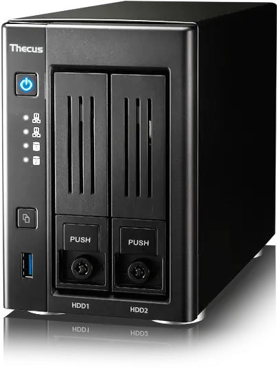  Thecus Nas Empowering Professionals Rackmount Tower Thecus N2810 Png Smart Defrag Icon Wide