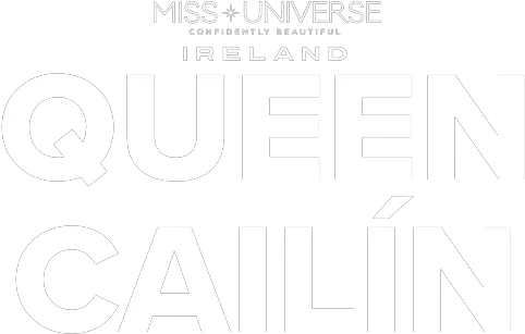  Queen Cailin Logo White 500 Vertical Png Miss Universe Logo