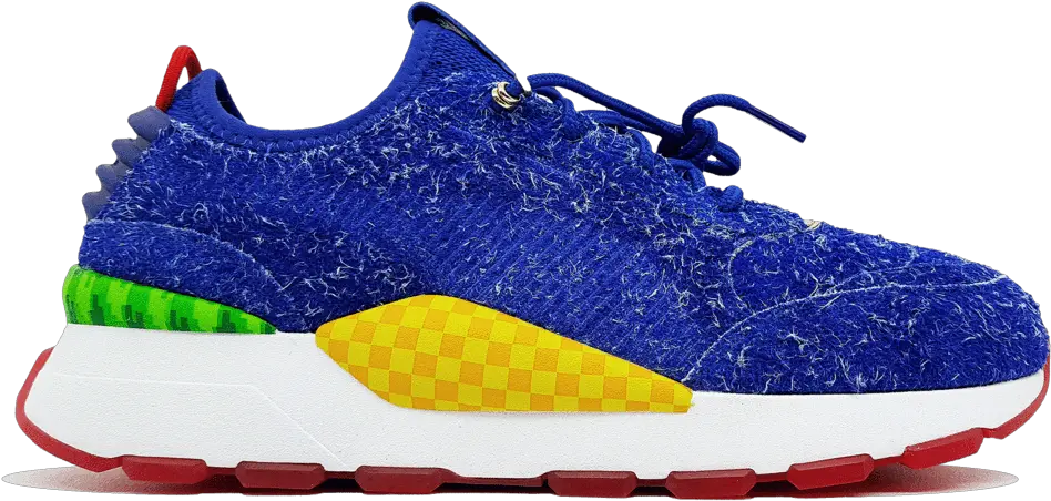  Sonic Shoes Png Sega X Puma Rs0 Sonic Running Shoe Sneakers Puma Png