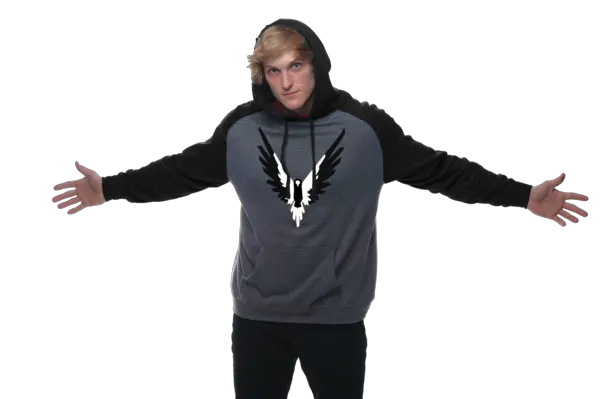  Official Maverick Merchandise Line Logan Paul With Maverick Hoodie Png Logan Paul Transparent