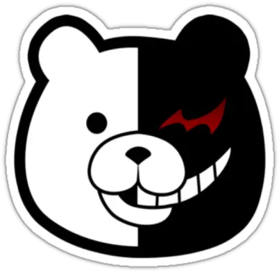  Monokuma Sticker Roblox Png Monokuma Png