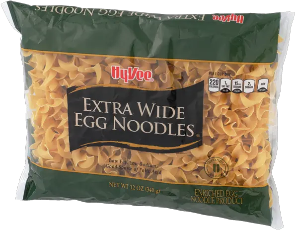  Hy Vee Extra Wide Egg Noodles Hyvee Aisles Online Grocery Fusilli Png Noodles Transparent