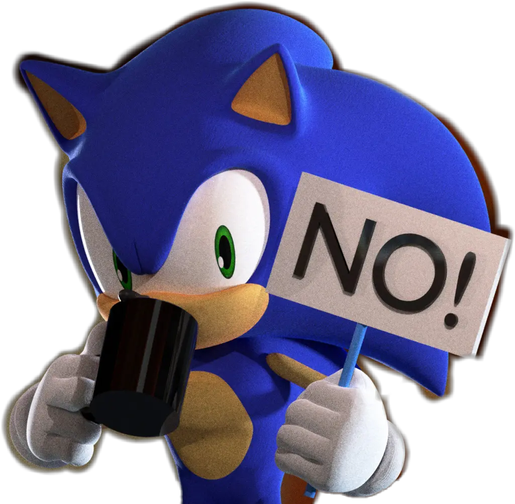  Sanic Sticker Sonic Reaction Png Sanic Png