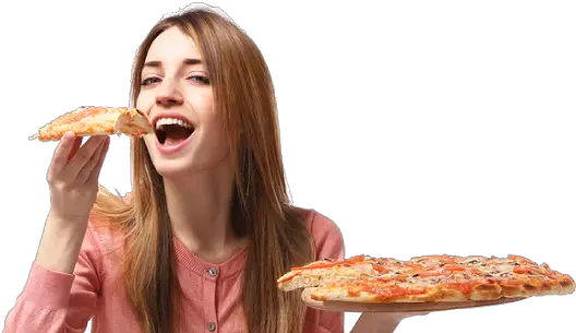  Download Eat Pizza Woman Eating Pizza Png Full Size Png Pizza Pizza Png Transparent