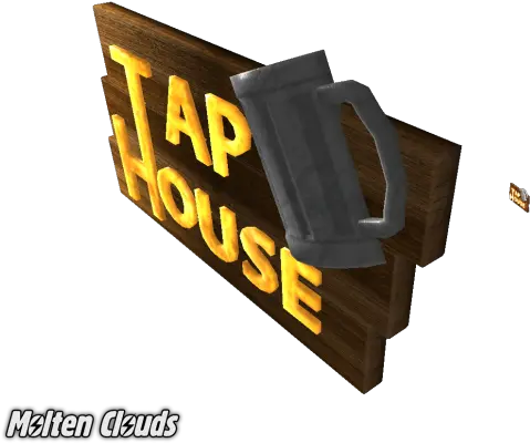  The Tap House Vault City Image Sign Png Fallout New Vegas Logo