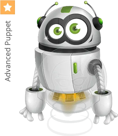  Non Human Adobe Character Animator Puppets Graphicmama Cartoon Robot Png Characters Monster Icon Robot