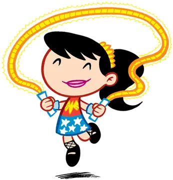  Tiny Titans Character Page Tiny Titans Wonder Girl Png Titans Icon