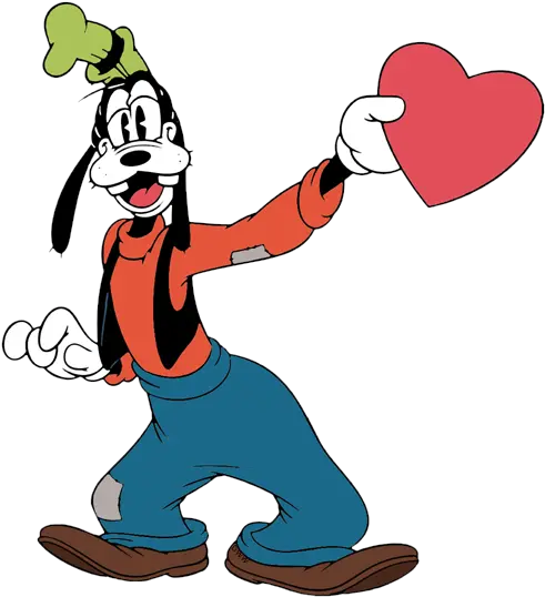  Disney Goofy Valentineu0027s Day Clip Art Bay Goofy Disney Valentines Day Png Goofy Transparent Background