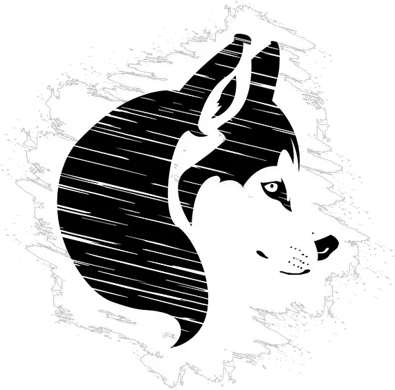  Daisy Runningspiritkennel Sketch Png Tribal Wolf Icon