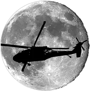  Black Hawk Moon Png Ringer T Shirt For Sale By Al Powell Full Moon Military Helicopter Icon