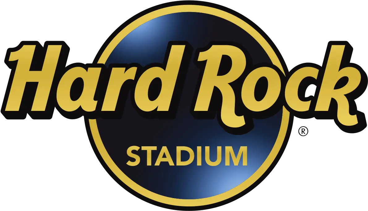  Hard Rock Stadium Hard Rock Stadium Super Bowl Lable Png Miami Hurricanes Logo Png