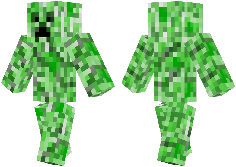  Creeper Minecraft Creeper Player Skin Png Creeper Transparent