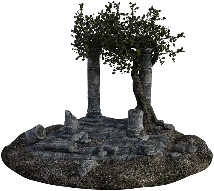  Old Ruins 3d Free Image On Pixabay Gothic Ruins Png Ruins Png