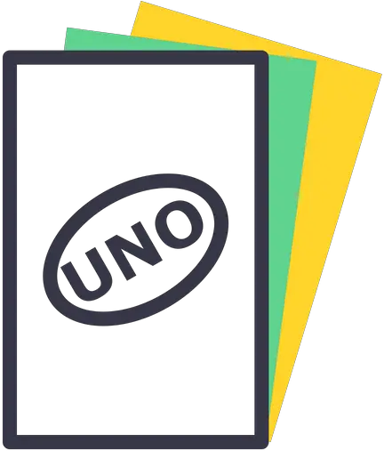  Game Icon Of Colored Outline Style Circle Png Uno Cards Png