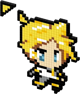  Len Kagamine Vocaloid Cursor Vocaloid Len Mouse Cursor Png Vocaloid Icon