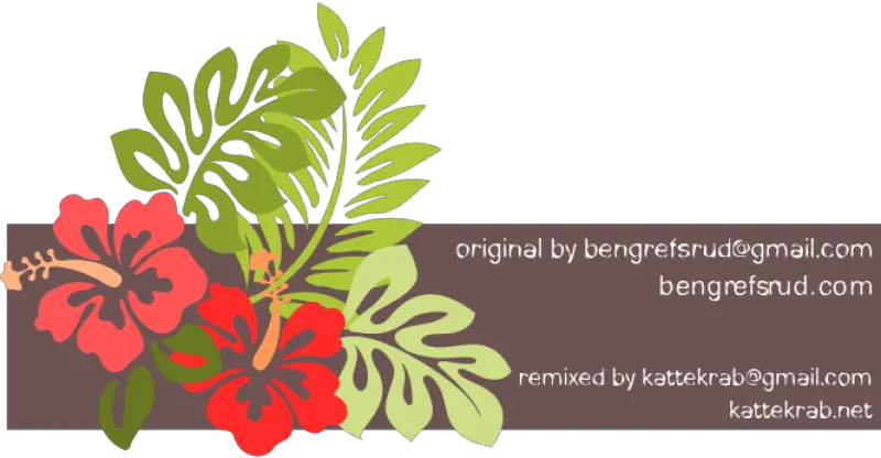  Hibiscus Png Clip Arts For Web Hibiscus Tropical Flowers Drawing Hibiscus Png