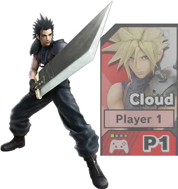  Smashboards Staffu0027s Top Echo Picks Buster Sword Zack Fair Png Cloud Strife Icon