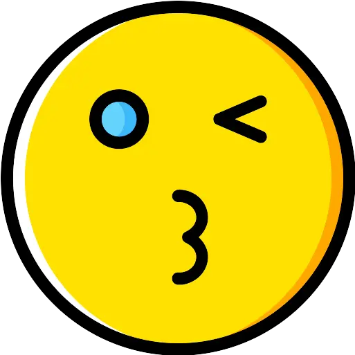  Wink Emoji Png Icon Happy Face Wink Emoji Png