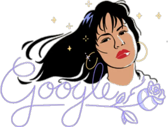  Selena Quintanilla Google Doodle Art Project Png Selena Quintanilla Png