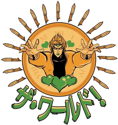  Jojo Bizarre Happy Png Za Warudo Png