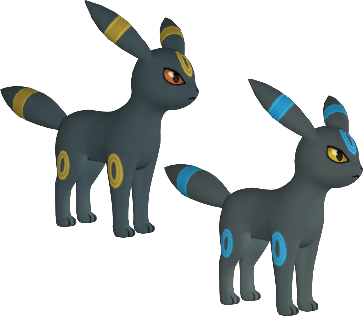  197 Umbreon Pokemon Umbreon 3d Png Umbreon Png