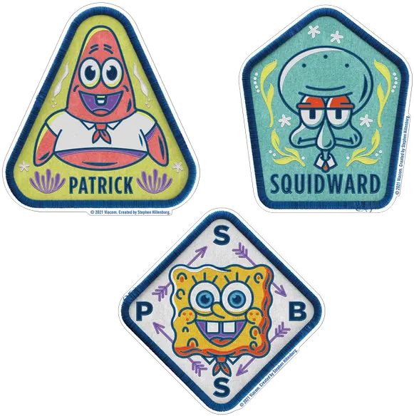  Official Spongebob Squarepants Toys U0026 Collectibles Stickers Kamp Koral Png Star Trek Icon Pack