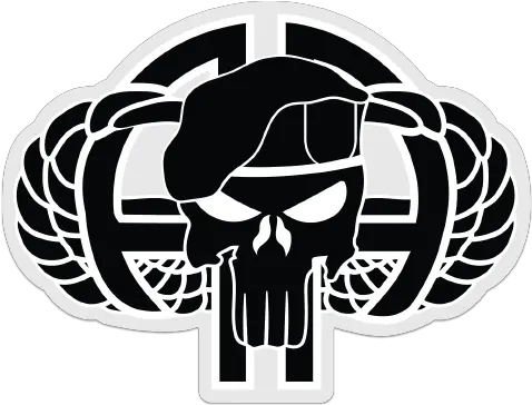  82nd Airborne Punisher Black 82nd Airborne Skull Png Punisher Skull Png