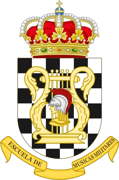  Filemilitary School Of Music Spainpng Heraldry Of The World Coat Of Arms School Spain Png