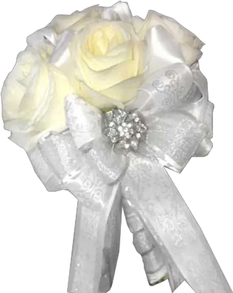  White Bridal Bouquet Garden Roses Png Bouquet Of Roses Png