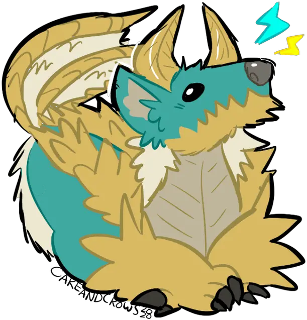  Zinogretwitter Fictional Character Png Zinogre Icon